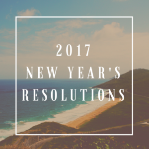 new years resolutions and a morning routine