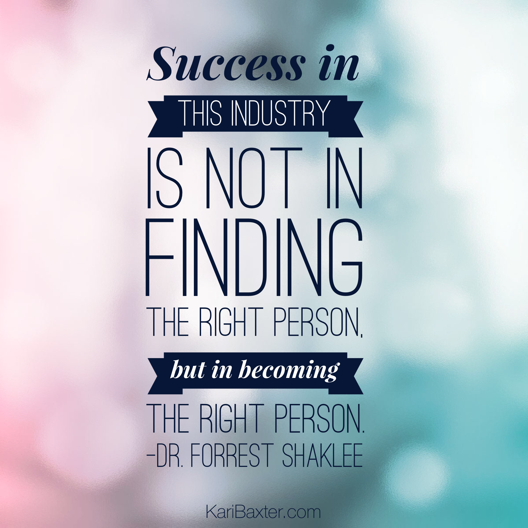 network marketing quotes becoming the right person