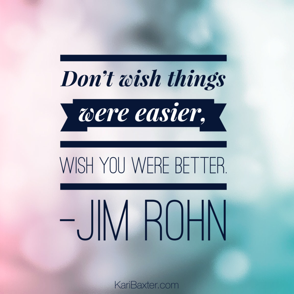 network marketing quotes jim rohn • Kari Baxter