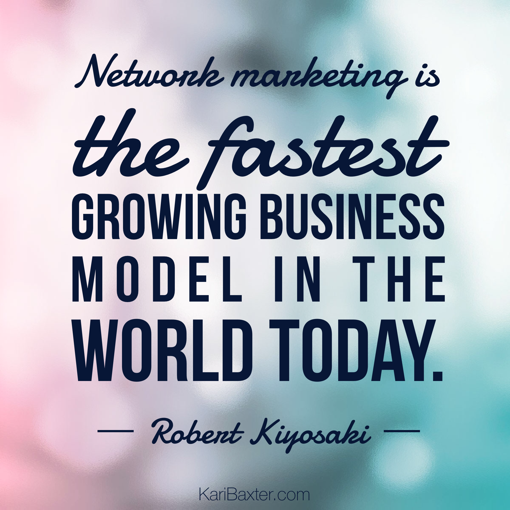network marketing quotes fastest growing business model